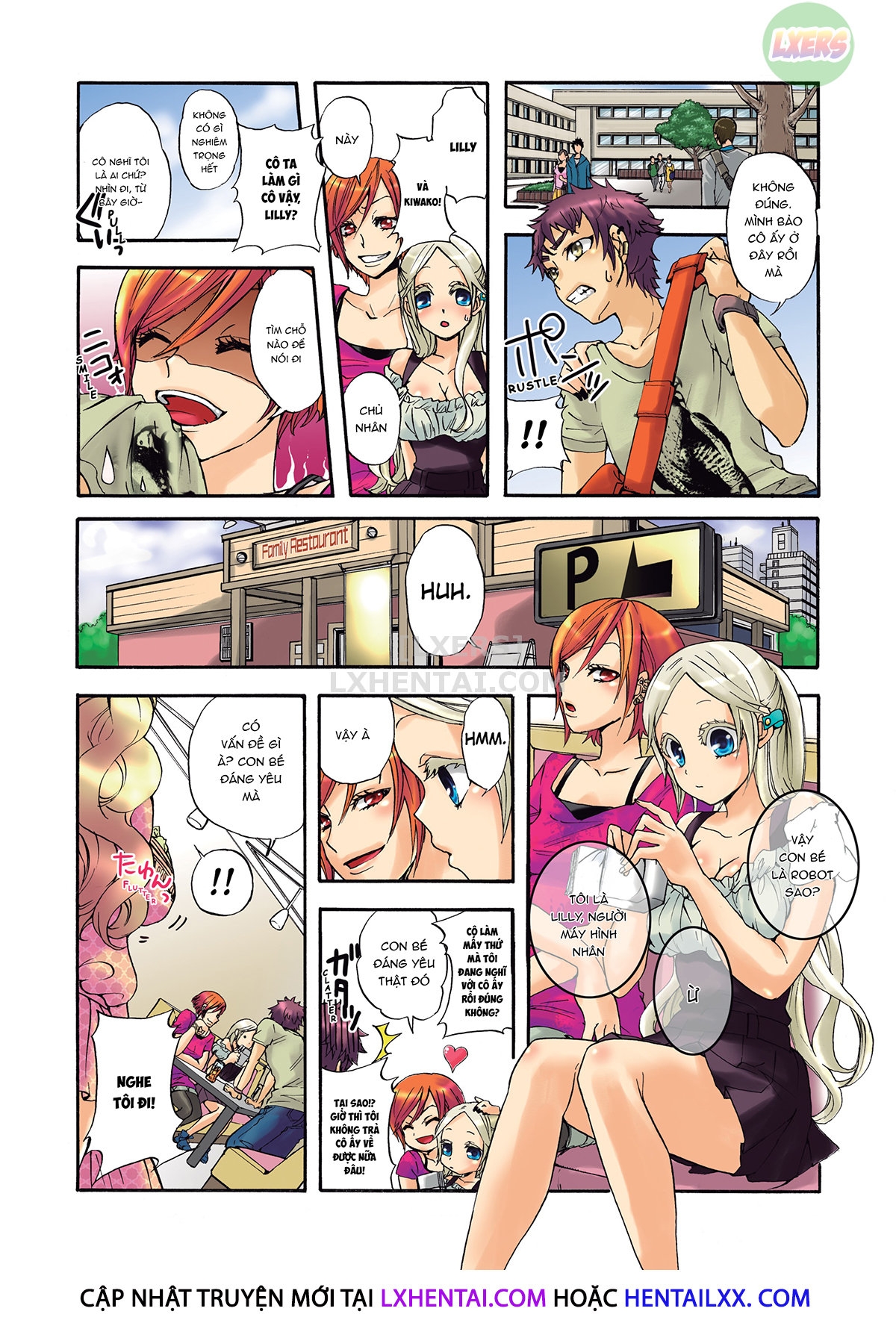 Đọc truyện hentai Robot thú cưng Lilly - Chap 3