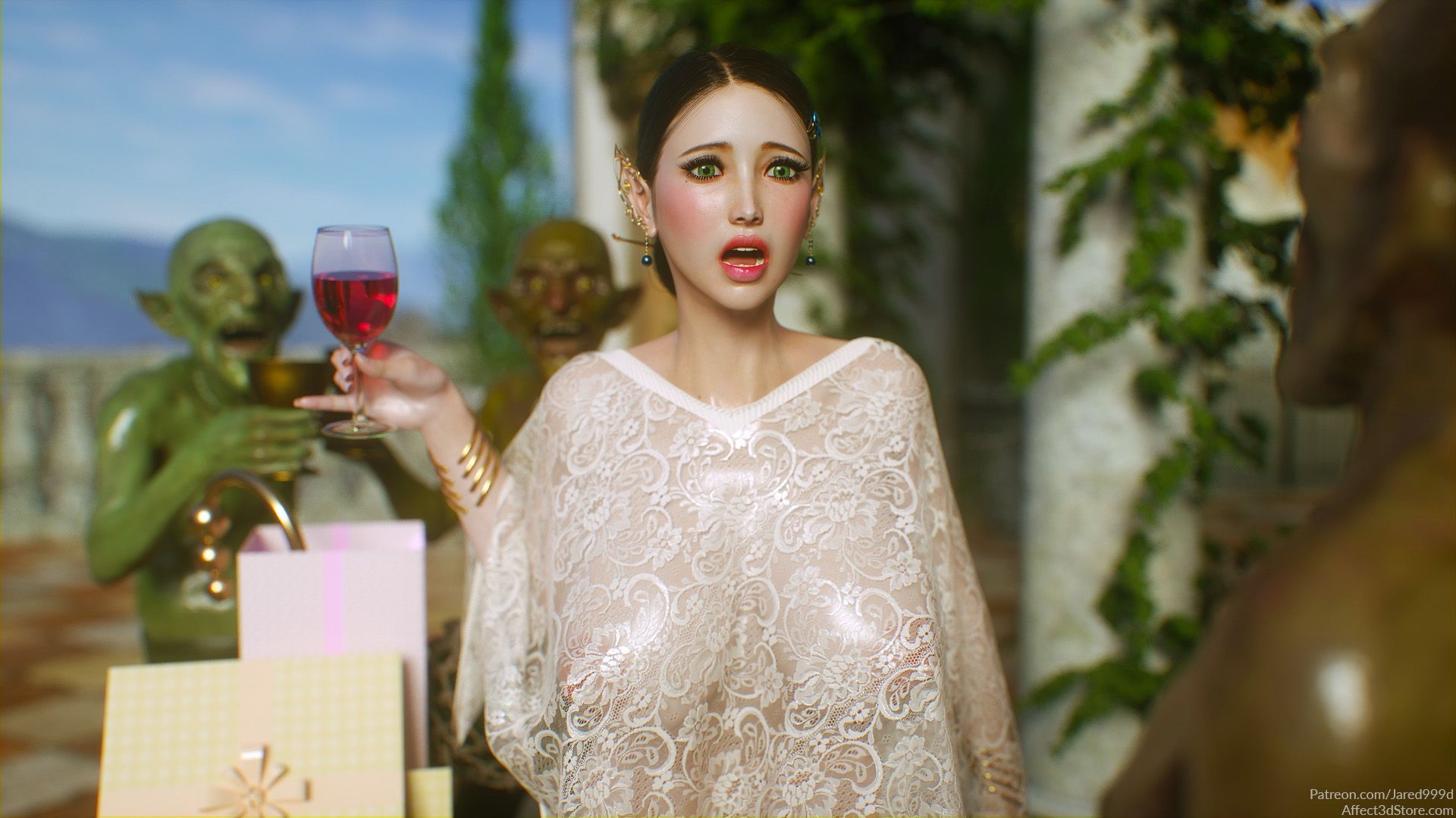 Đọc truyện hentai Elf Slave - Chapter 5: Goblin Bride - Main Set