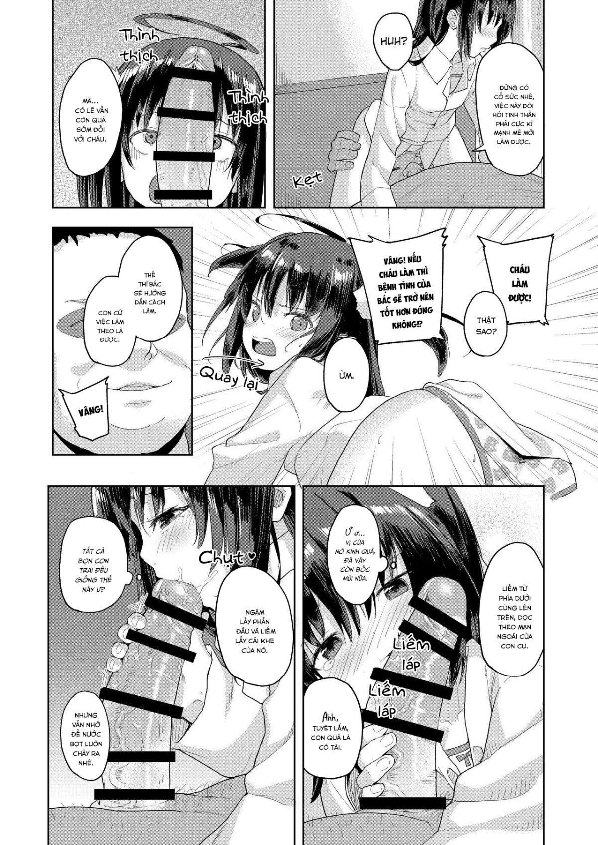 Đọc truyện hentai Ojisan no Joji Asobi - Onshot