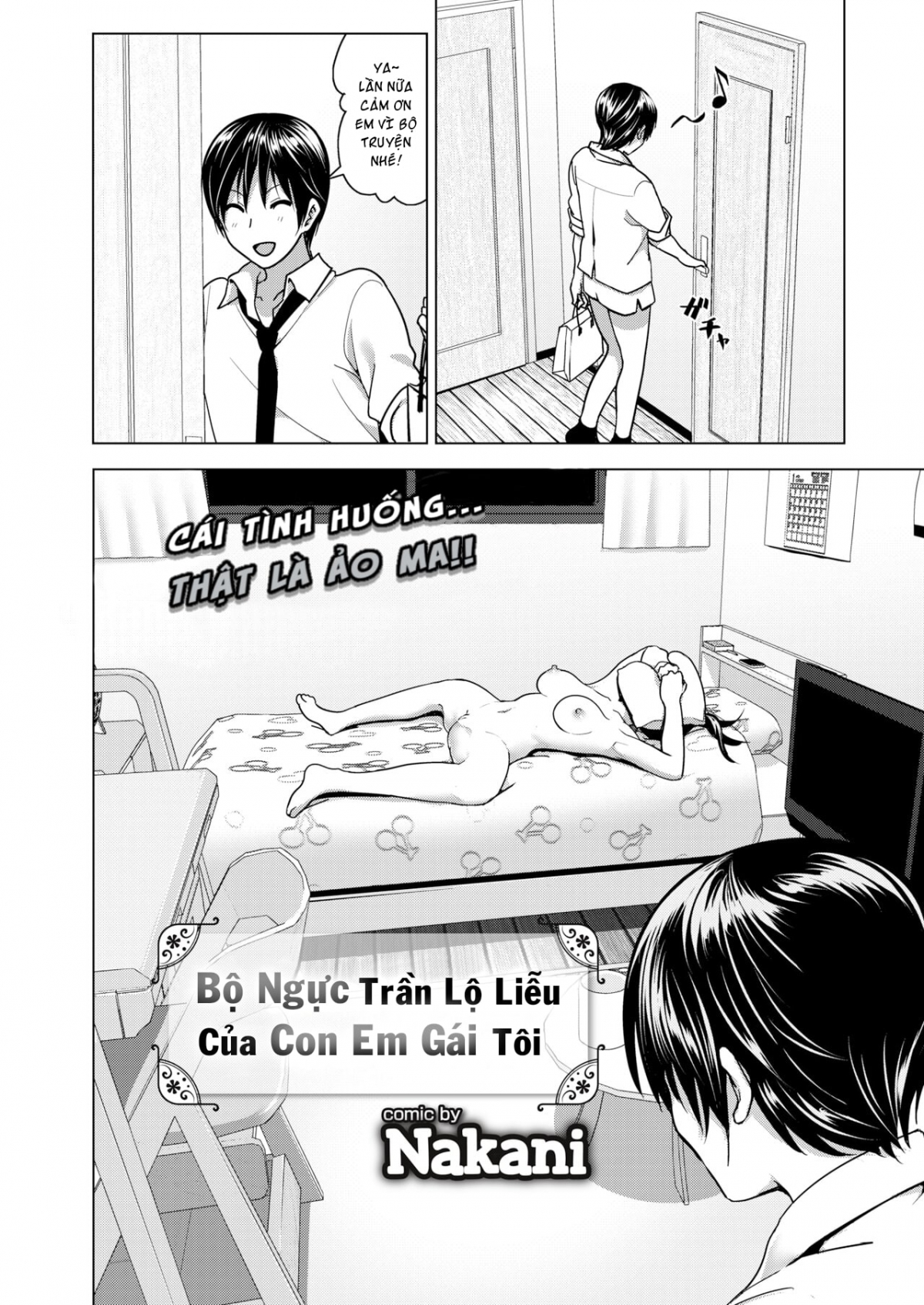 Đọc truyện hentai Bộ Ngực Trần Lộ Liễu Của Con Em Gái Tôi - Oneshot