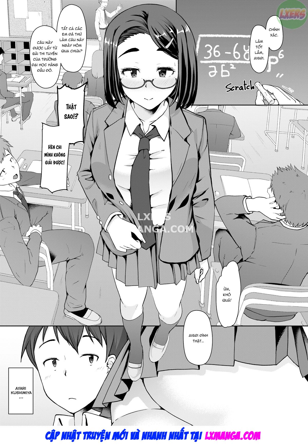 Đọc truyện hentai Bạn gái thẳng của tôi đạt điểm D vào cuối tuần - Oneshot