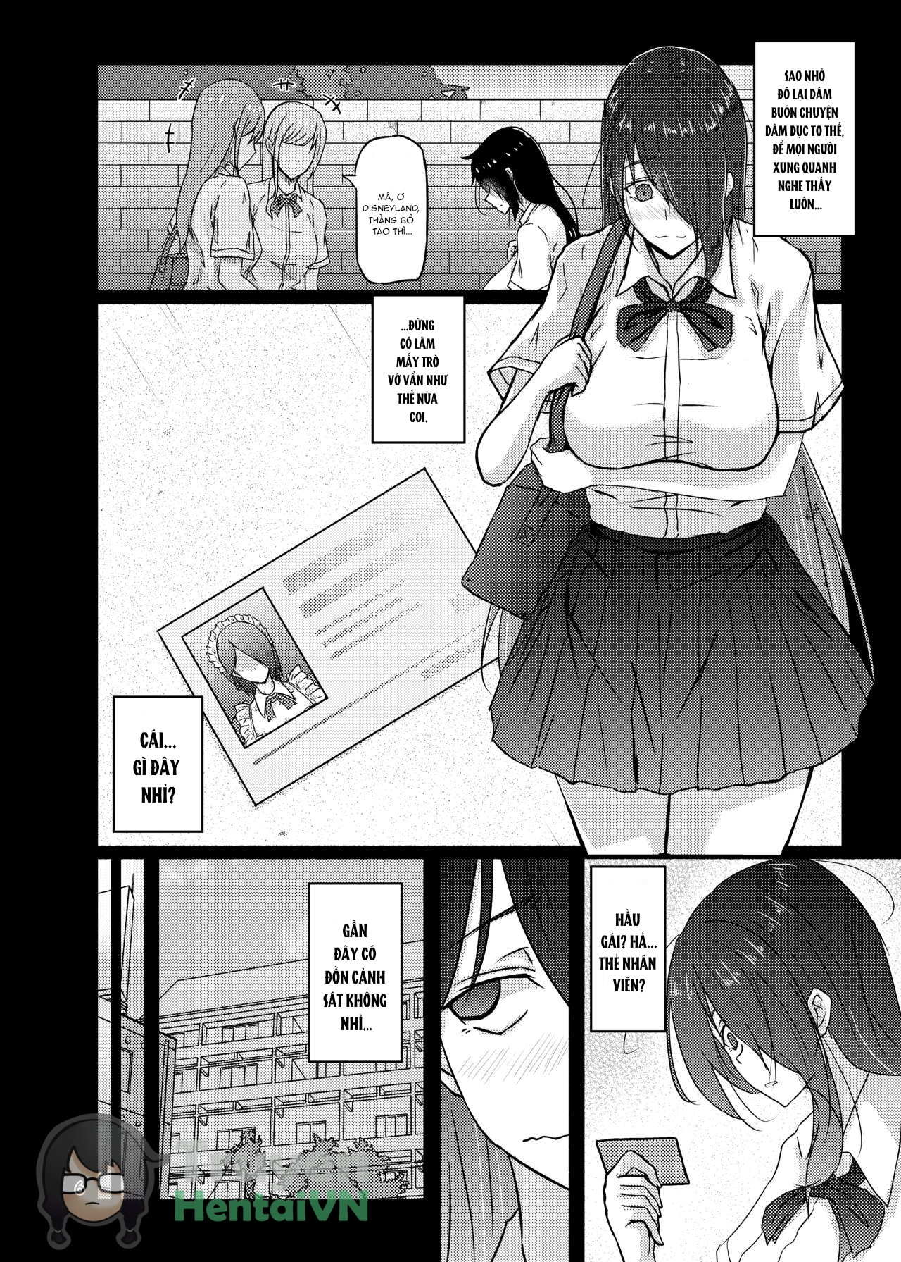 Đọc truyện hentai Futsuu no Inkya no JK Datta kedo, Maid ni Sarete, Makasare Haramasare Shussan Saserarete Bitch ni Naremashita! - Oneshot