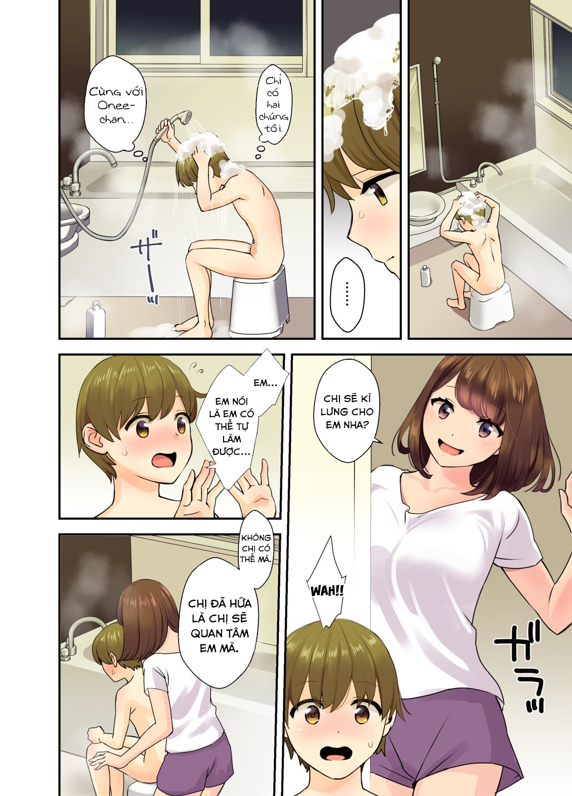 Đọc truyện hentai Khi Mama và Papa không có ở nhà - Oneshot