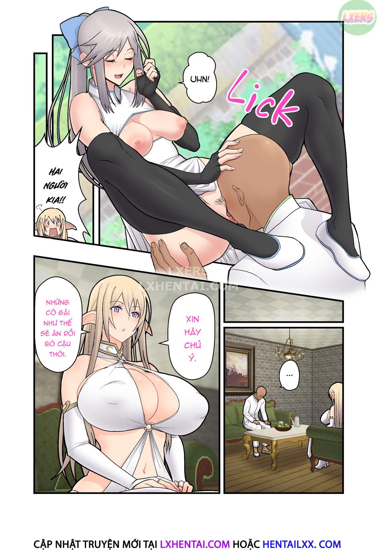 Đọc truyện hentai Elf Slut on Duty - Oneshot