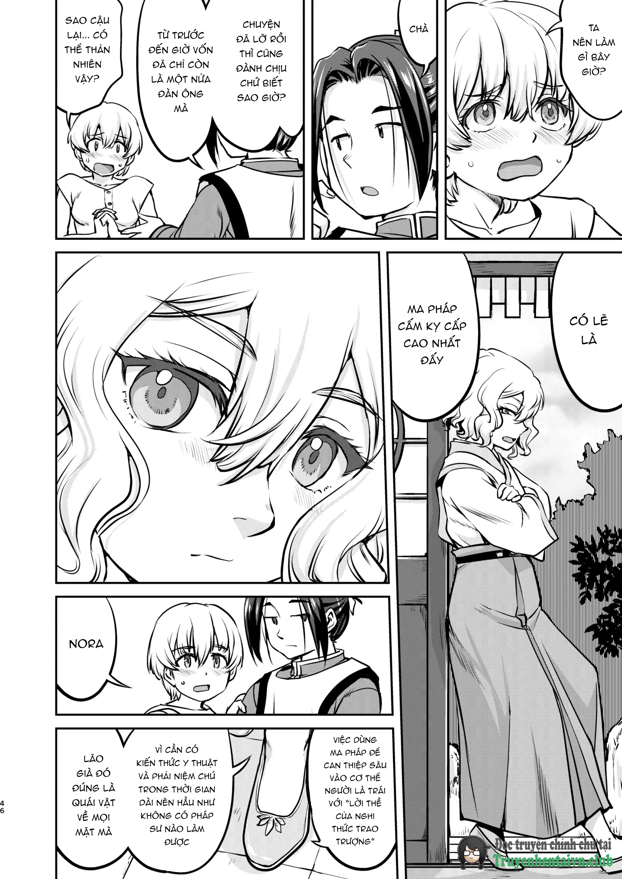 Đọc truyện hentai Isekai TS Ouji o Tasuketa Dake Nanoni Trance Hen - Oneshot