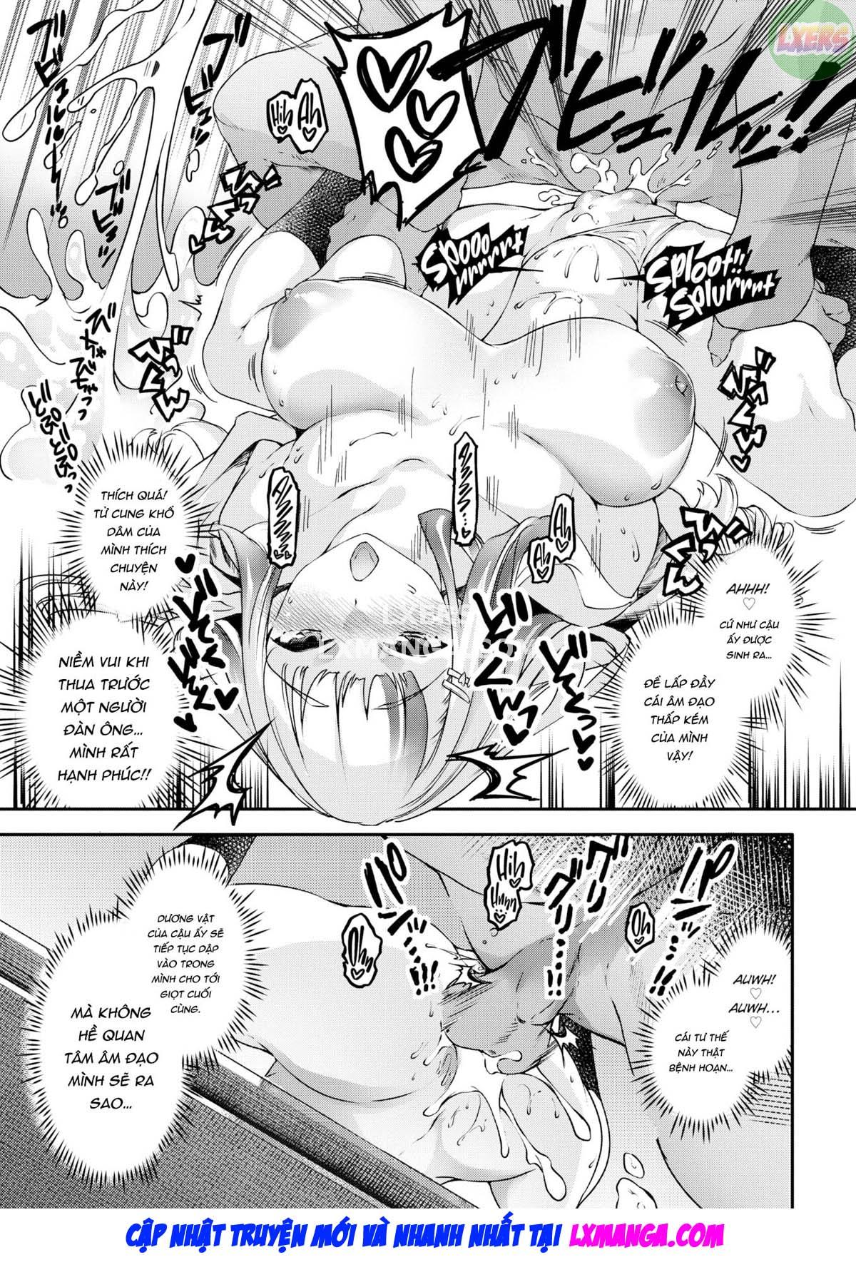 Đọc truyện hentai Zettai Zettai Maketakunai!? - Oneshot