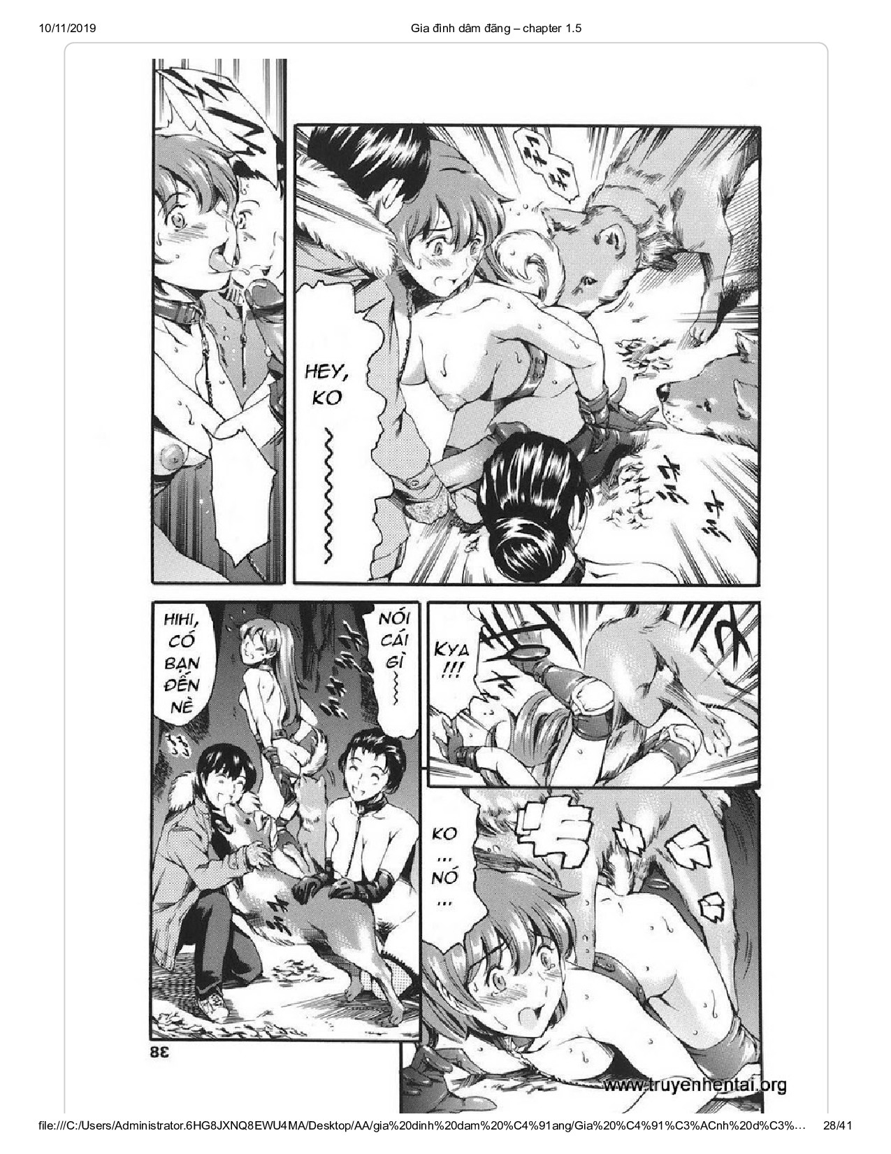 Đọc truyện hentai Katei no Jijou - Chap 2