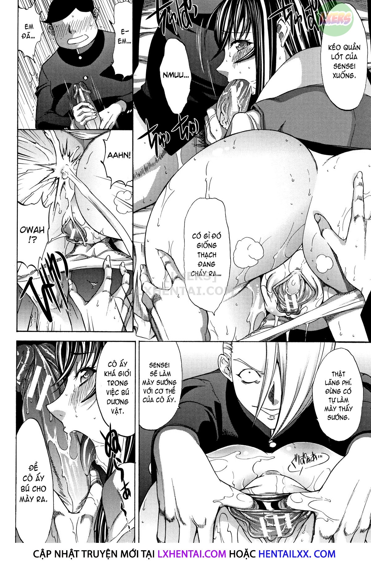 Đọc truyện hentai Shinjin Onna Kyoushi Shinjou Yuuko - Chap 10