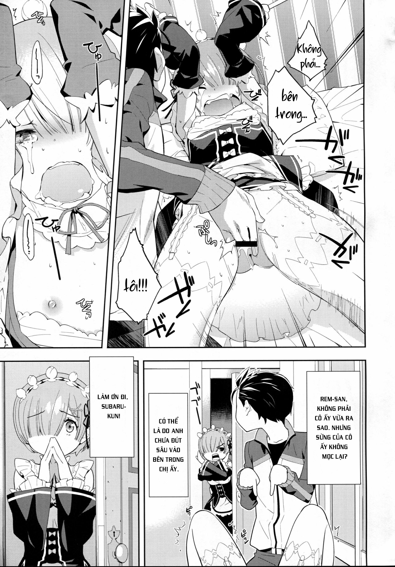 Đọc truyện hentai CHOICE 2 (Re: Zero kara Hajimeru Isekai Seikatsu) - Oneshot