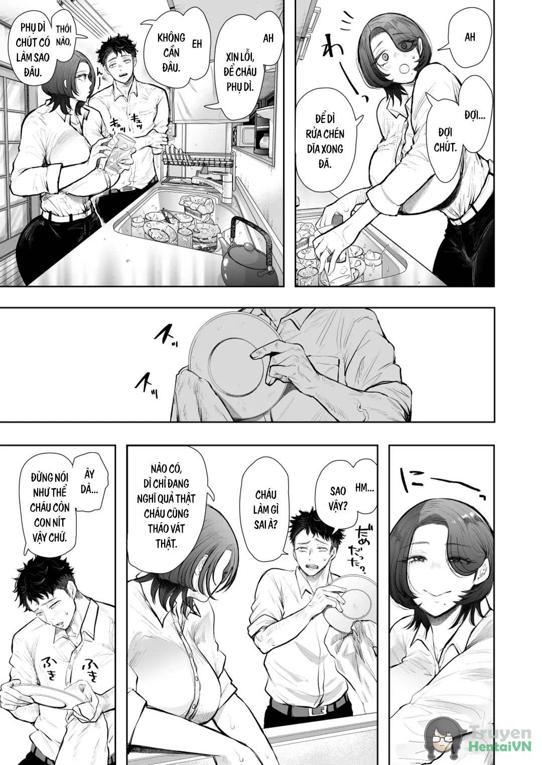 Đọc truyện hentai Ham muốn thầm kín của tôi và dì - Oneshot