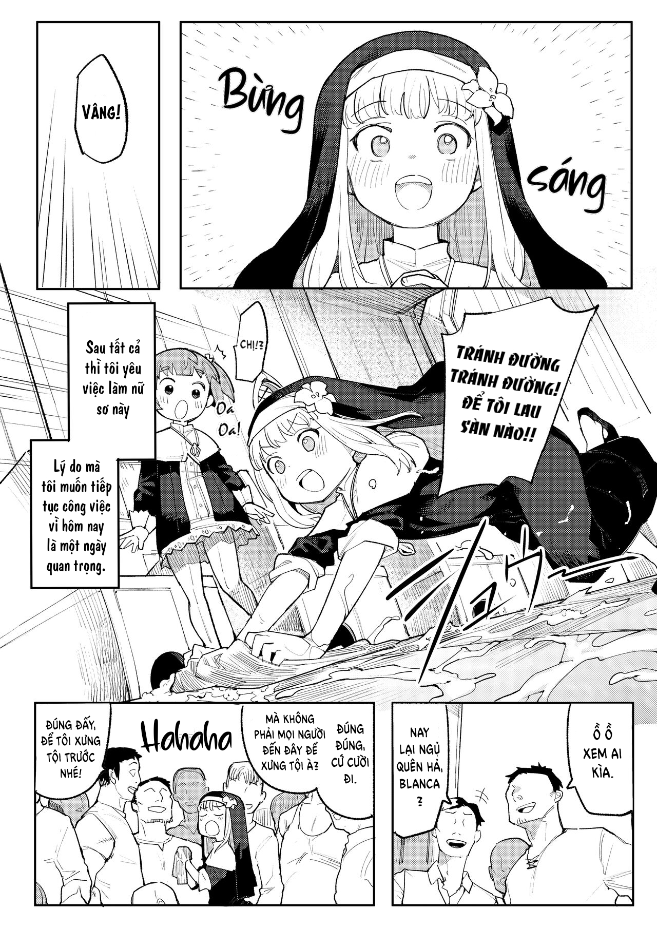 Đọc truyện hentai Nhà vệ sinh Saint Blanca - Oneshot