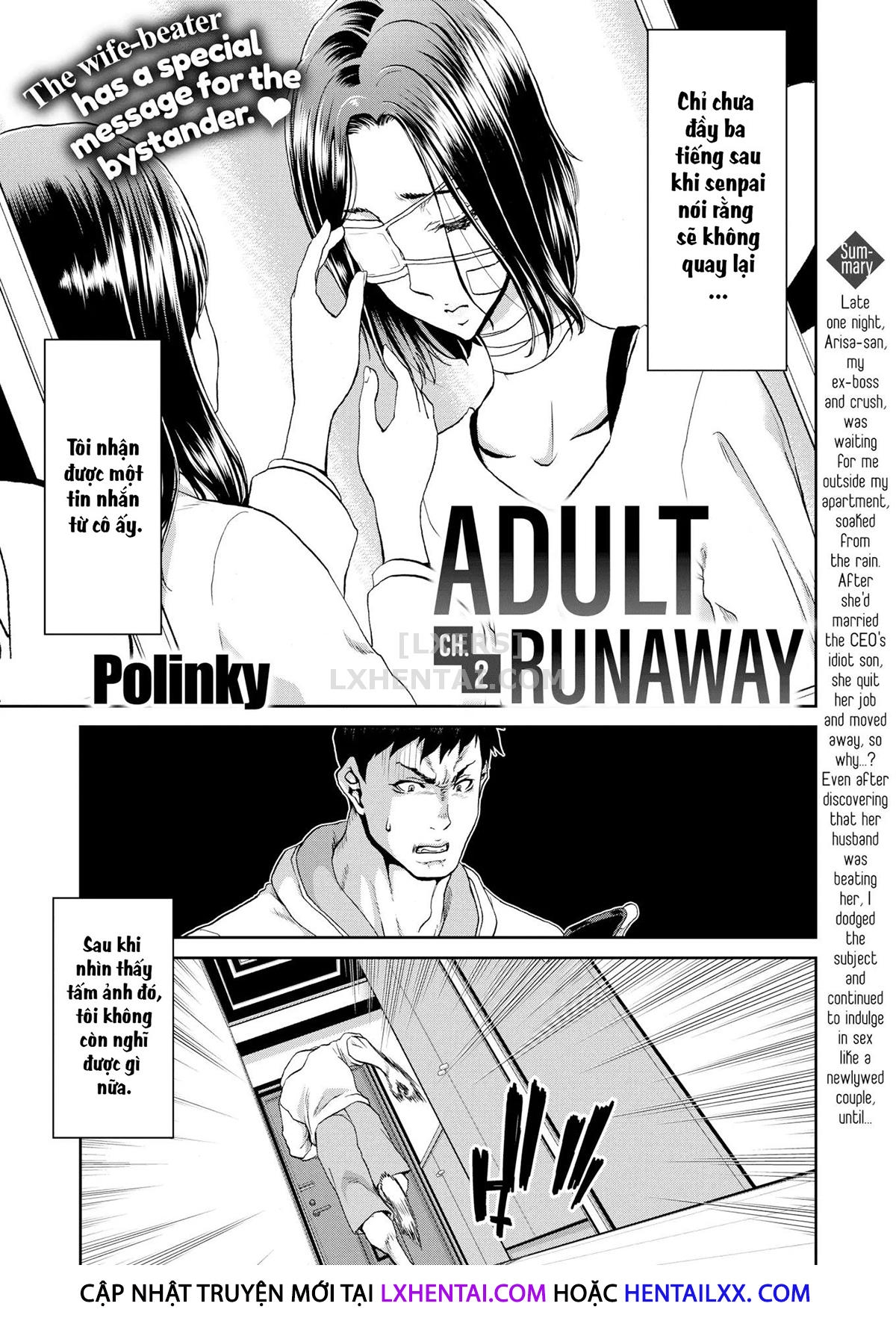 Đọc truyện hentai Adult Runaway - Chap 2