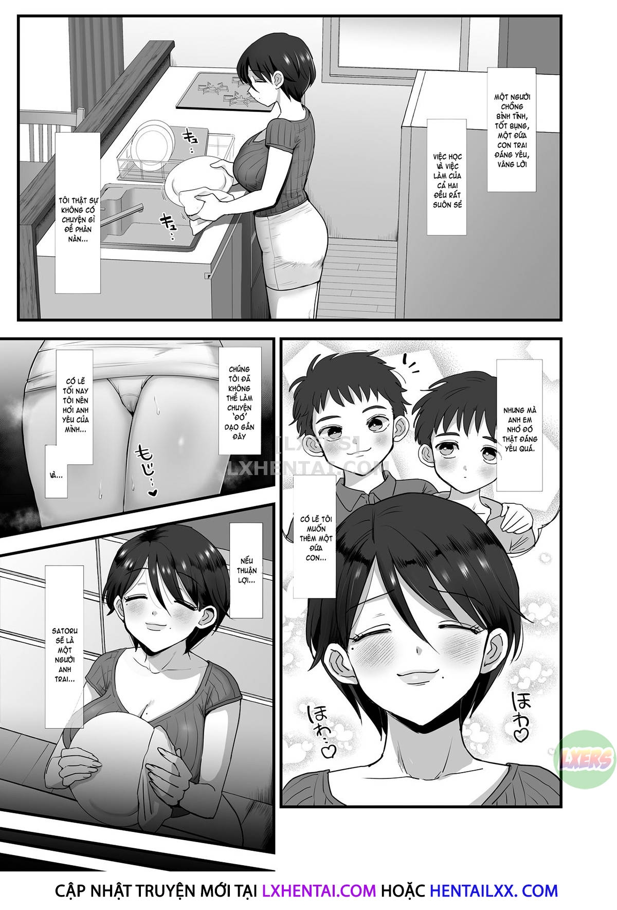 Đọc truyện hentai A Narrow-Eyed Gentle Big-Breasted Mama - Chap 1