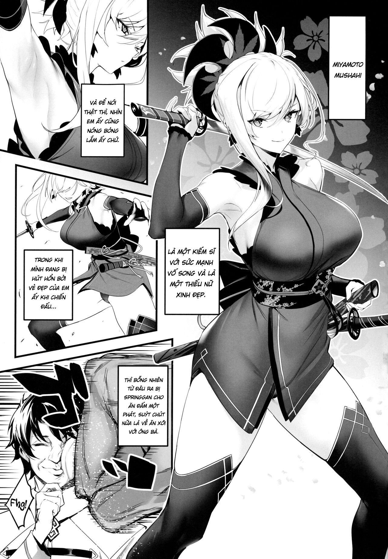 Đọc truyện hentai Musashi-chan nở muộn đang yêu bị đánh bại bởi tra tấn núm vú và quan hệ tình dục đáng yêu - Oneshot nứng