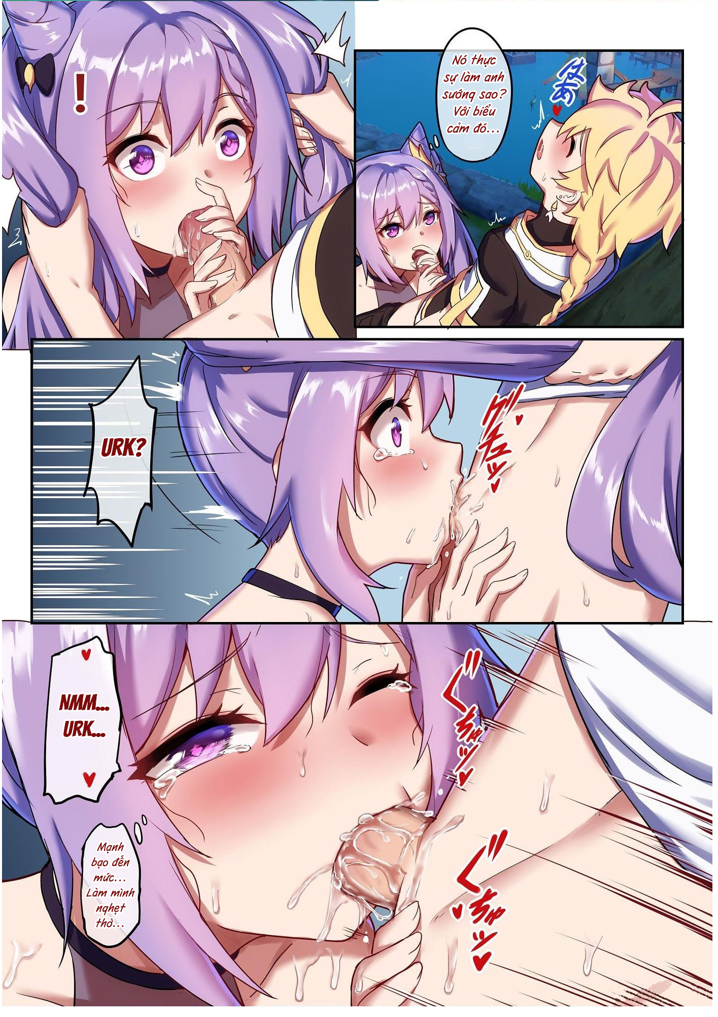 Đọc truyện hentai Keqing hẹn hò với Nhà Lữ Hành - Oneshot