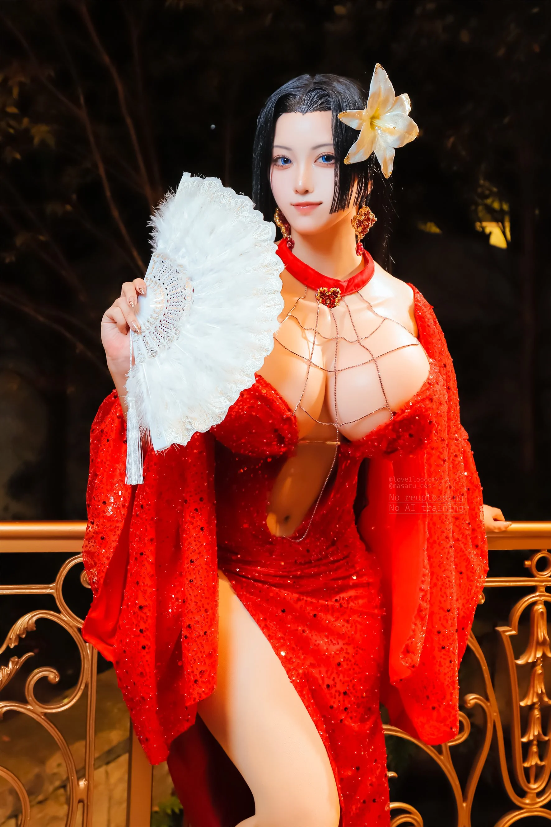 Đọc truyện hentai Tuyển tập Albums siêu phẩm Cosplay - Chap 1365 - Rumi Twins (Love1loooomy) - Boa Hancock