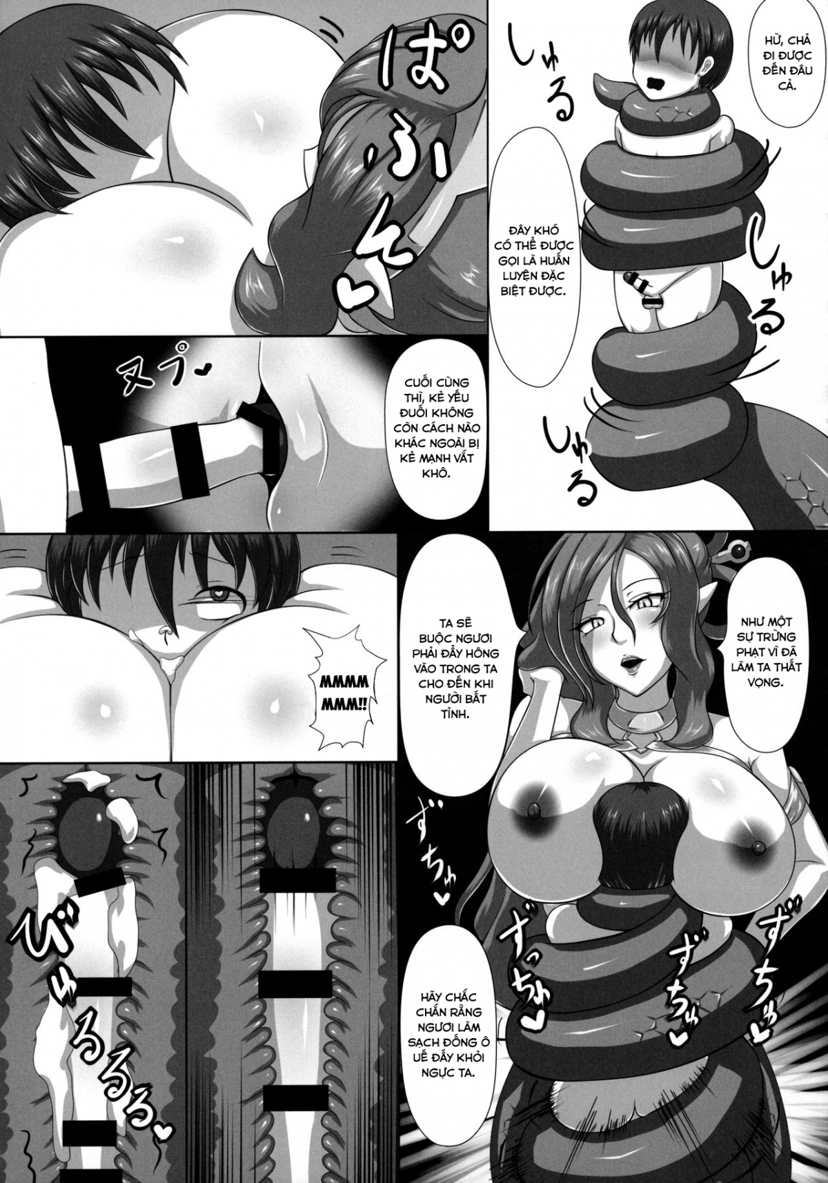 Đọc truyện hentai Lamia no Sato ~Goudoushi~ - Oneshot