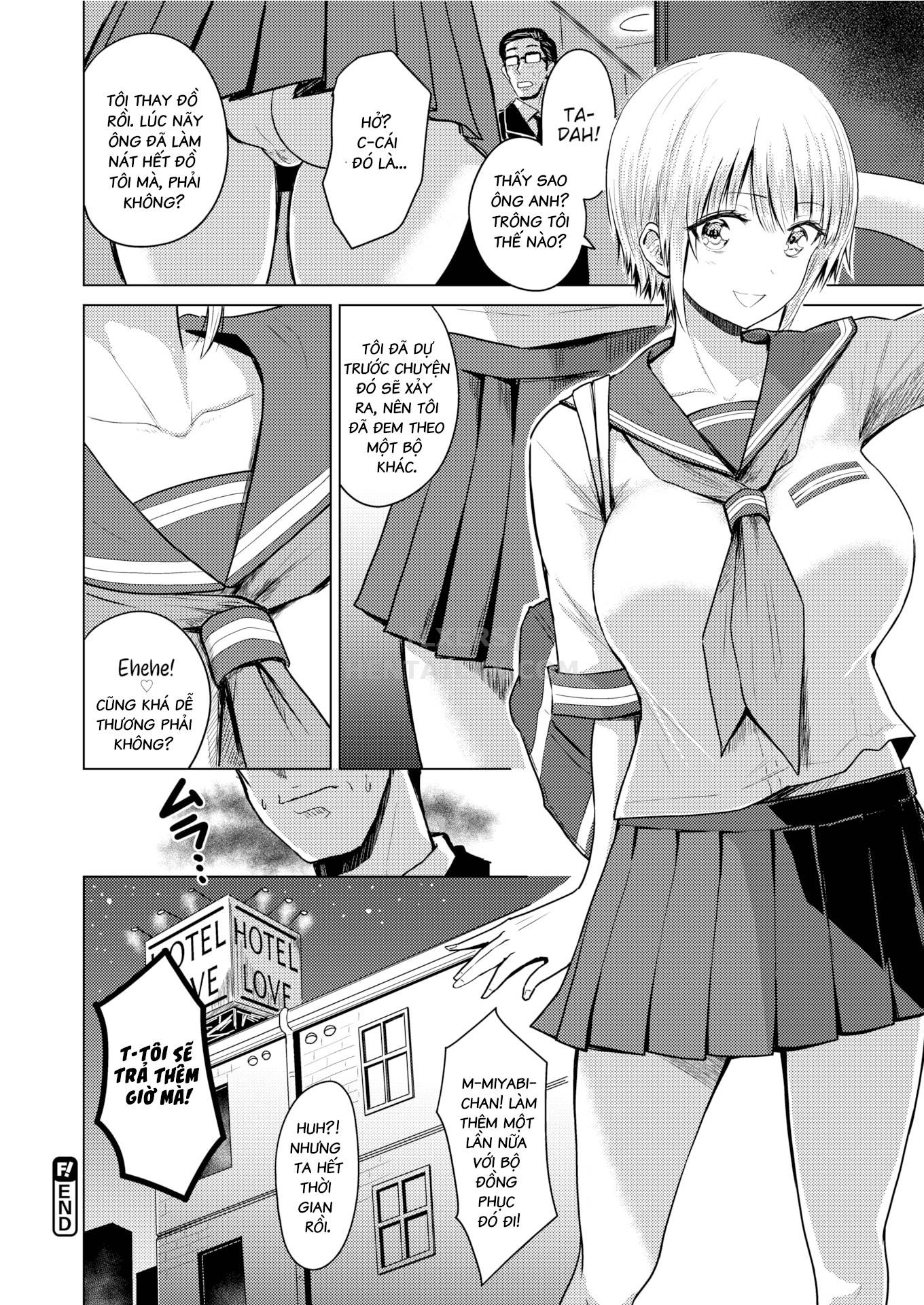 Đọc truyện hentai Miyabi-chan & The Old Man - Oneshot