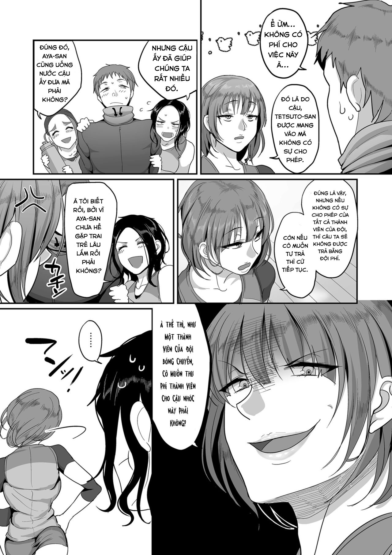 Đọc truyện hentai ĐỘI BÓNG CHUYỀN DÂM DỤC - Chap 1