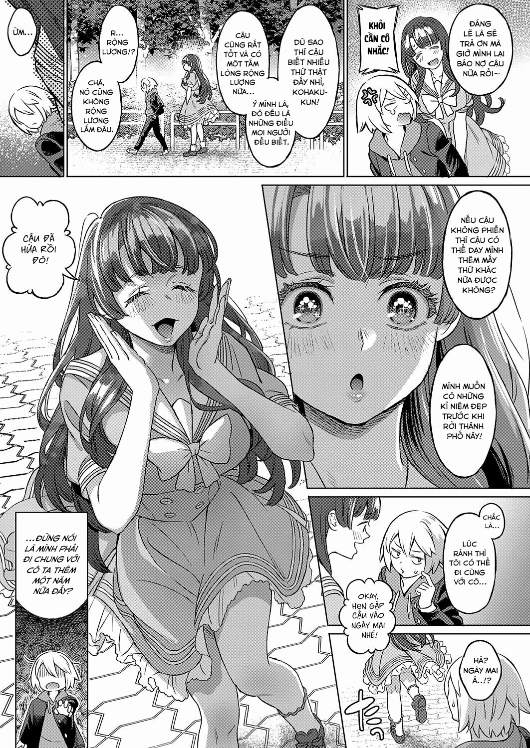 Đọc truyện hentai Amber Town, The Season With Cherry Blossoms - Oneshot