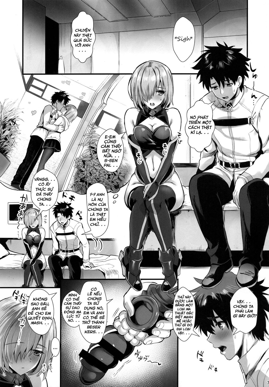 Đọc truyện hentai Mash Kyrielight Bond Level Limit Break - Oneshot