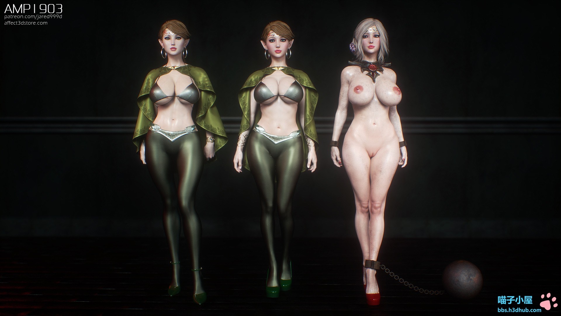 Đọc truyện hentai Elf Slave - Chapter 3.5: Two Elves - Concept Art