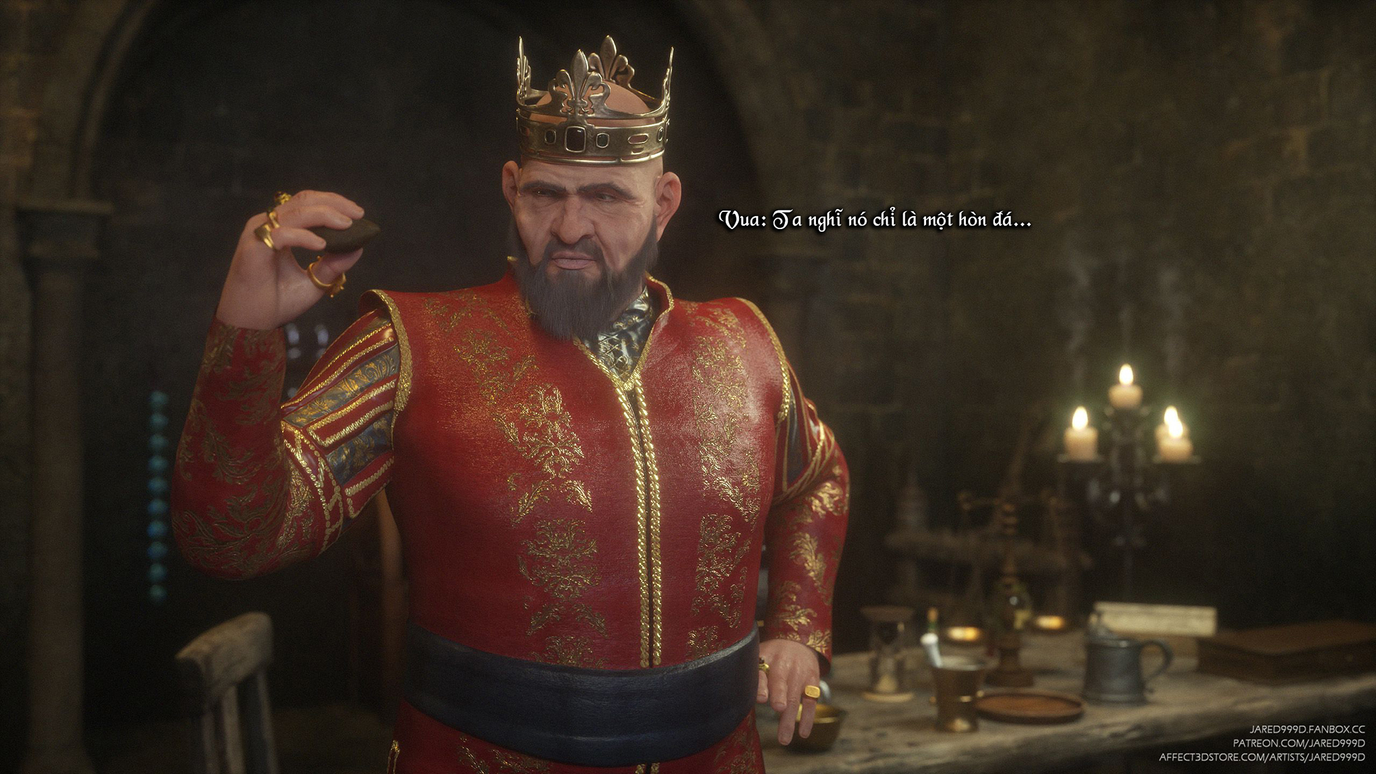 Đọc truyện hentai Fallen Lady - Vol 2 - Chap 5: Buổi thiết triều cực khoái