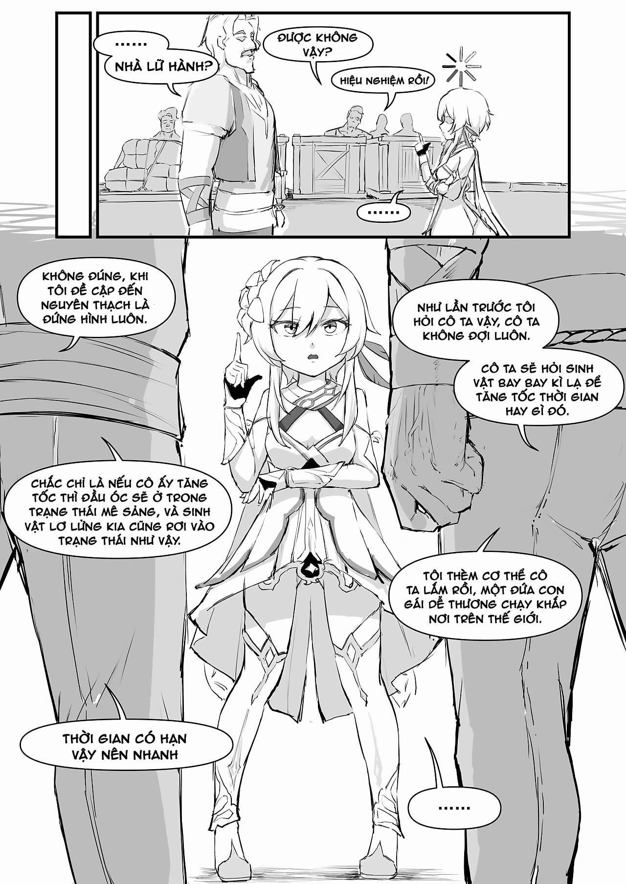 Đọc truyện hentai Paimon, tua nhanh thời gian lên! - 1 bắn... à nhầm, 1 roll