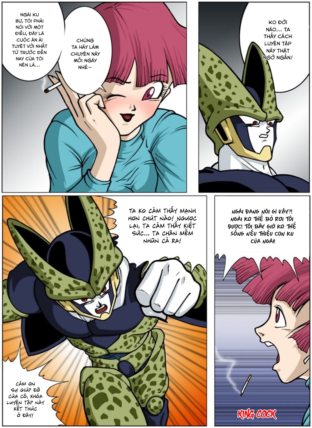 Đọc truyện hentai Giờ mới biết trước ngày đánh với cell goku luyện tập thế nào - Chap 1