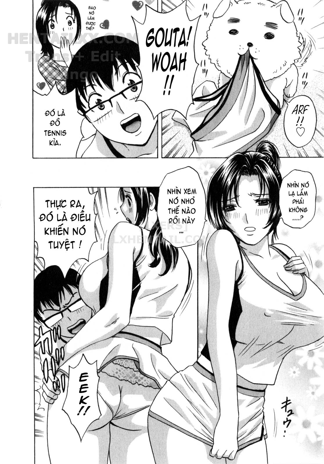 Đọc truyện hentai Life With Married Women Just Like A Manga - Chap 5