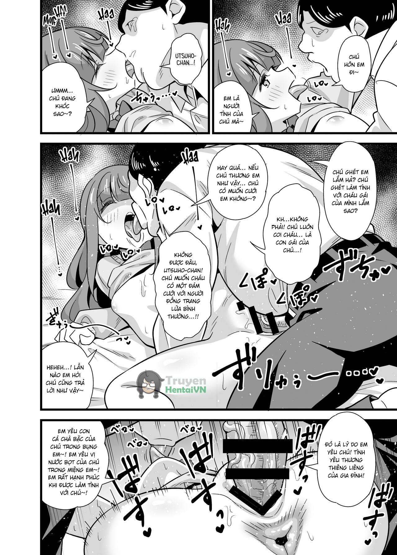 Đọc truyện hentai Oji Saimin Donkan na Ojisan wa Mori no Tsuita Mei-kko Senyou Niku Dirudo - Oneshot