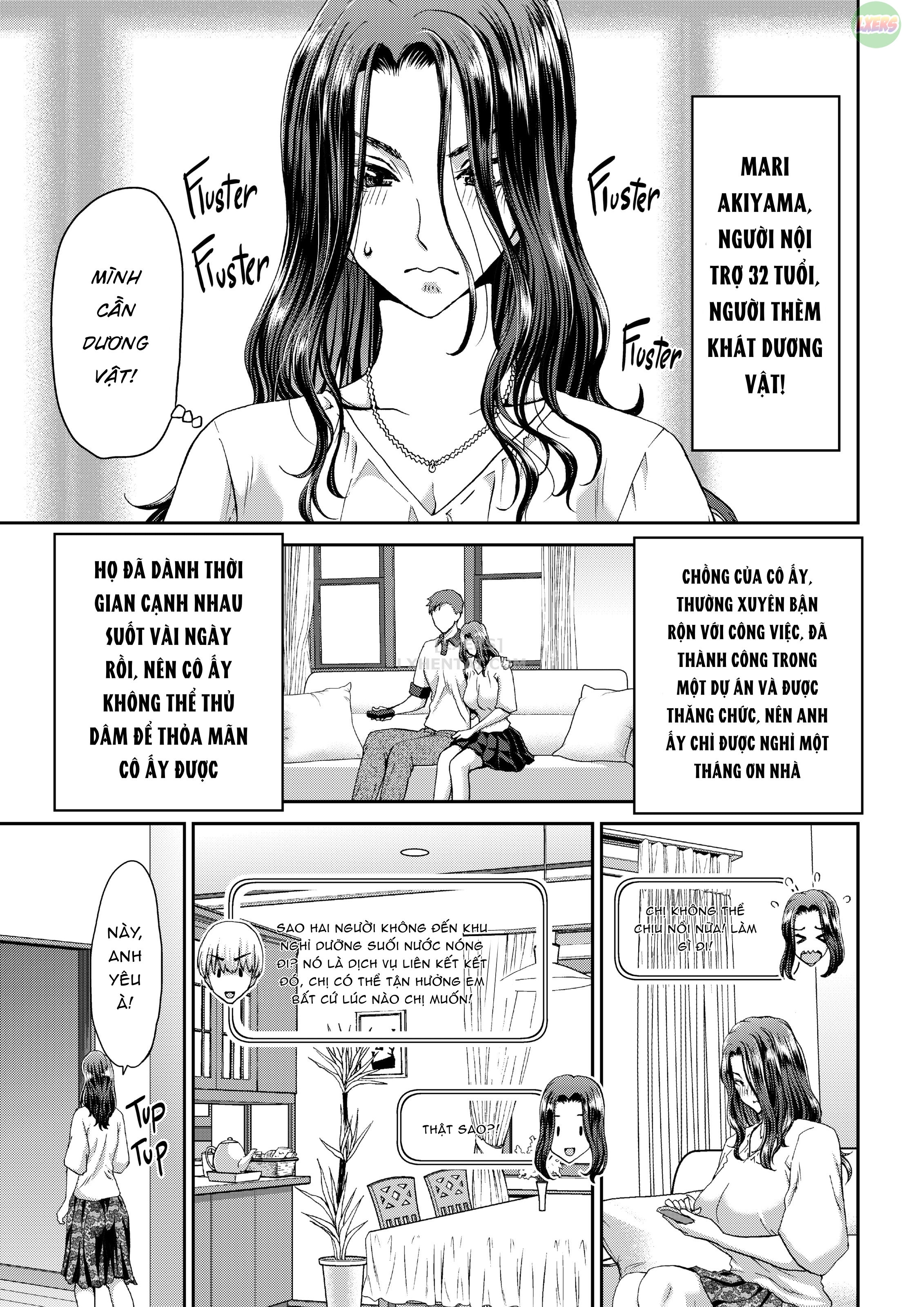 Đọc truyện hentai Cặc cho thuê: Chị em nhà Akiyama - Chap 3