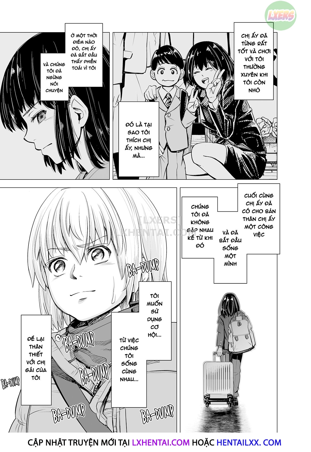 Đọc truyện hentai I Can No Longer See Her as My Sister - Oneshot