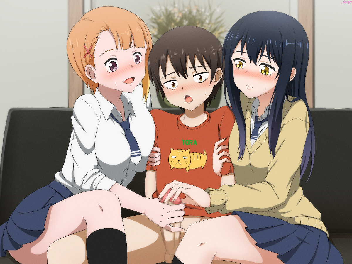 Đọc truyện hentai Tuyển tập Albums Art hentai - Chap 71 - Hana Yurikawa x Kyosuke Yotsuya x Miko Yotsuya