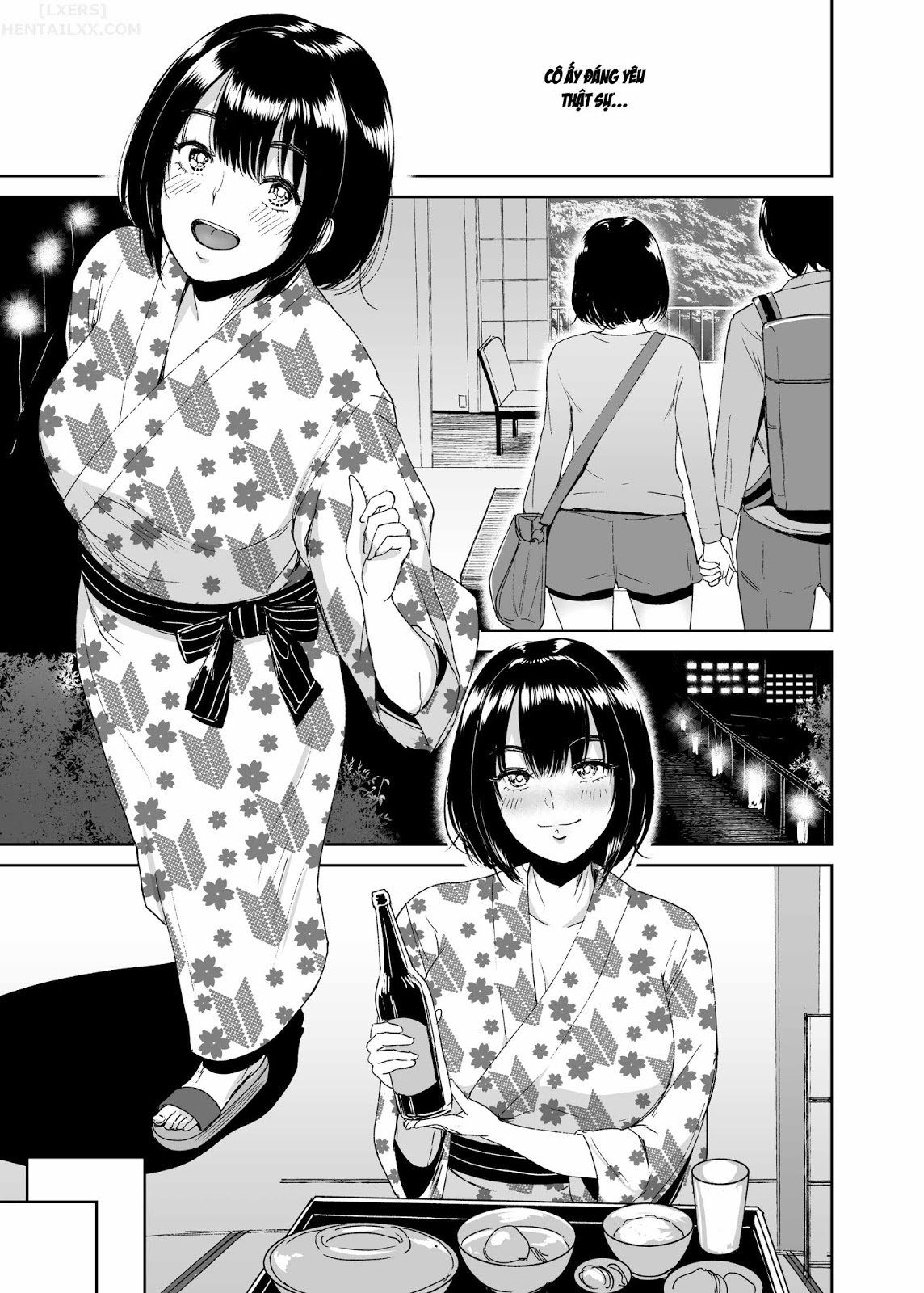 Đọc truyện hentai Hot Springs with Yuki - Oneshot