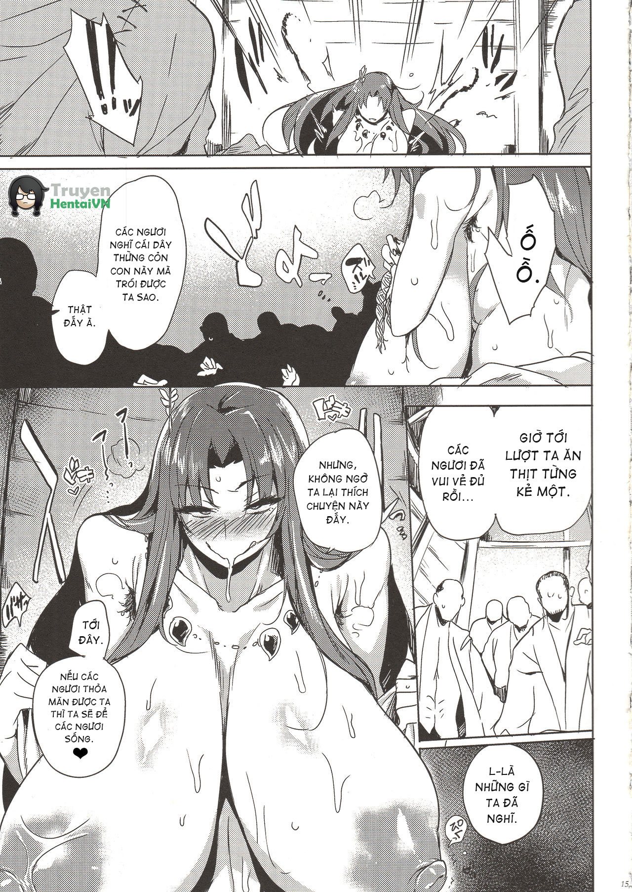 Đọc truyện hentai Hitokuiyama no Haramigami-sama - Oneshot