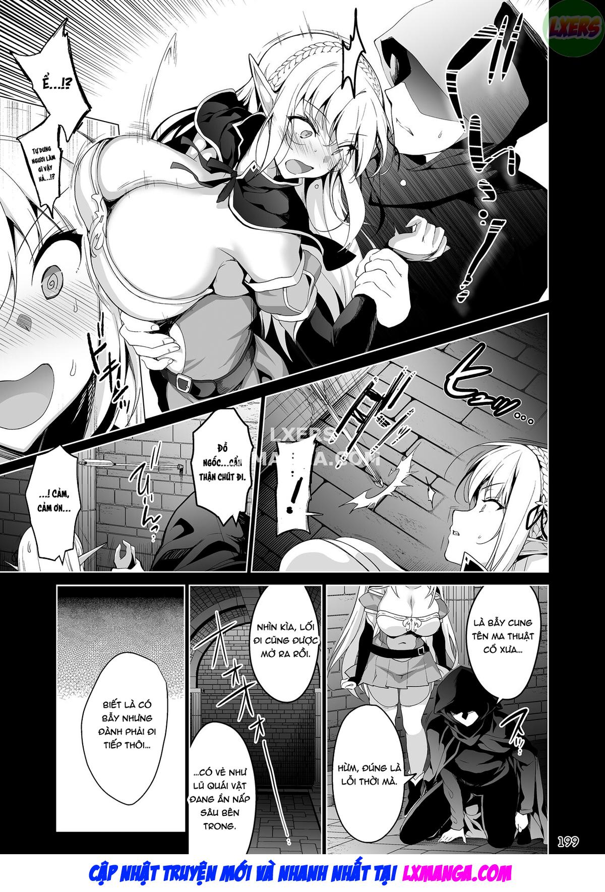 Đọc truyện hentai Elf ni Inmon o Tsukeru Hon - Chap 4 - LEVEL:1~4