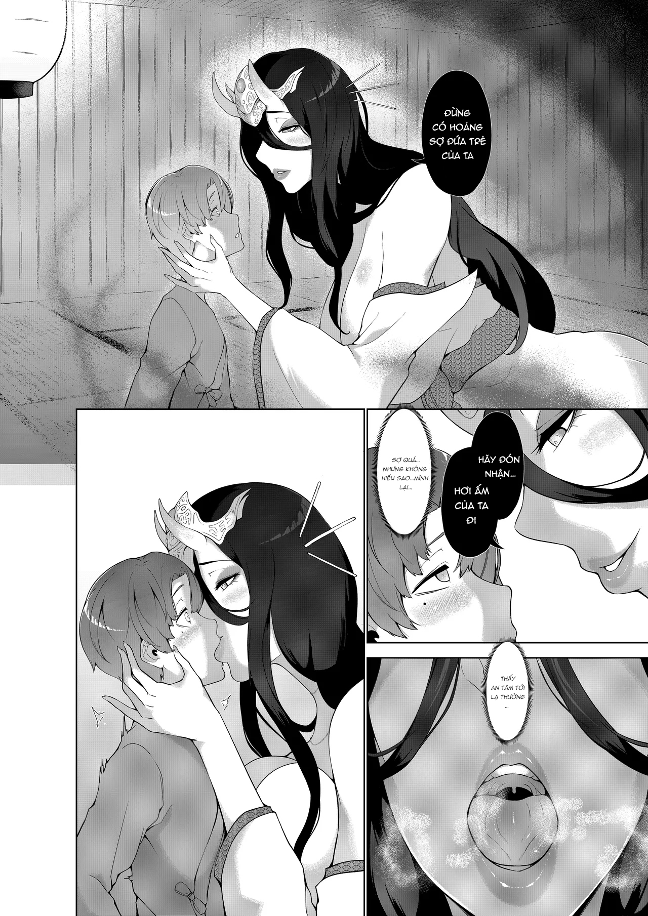 Đọc truyện hentai Bosei Shin no Seijinshiki - Oneshot