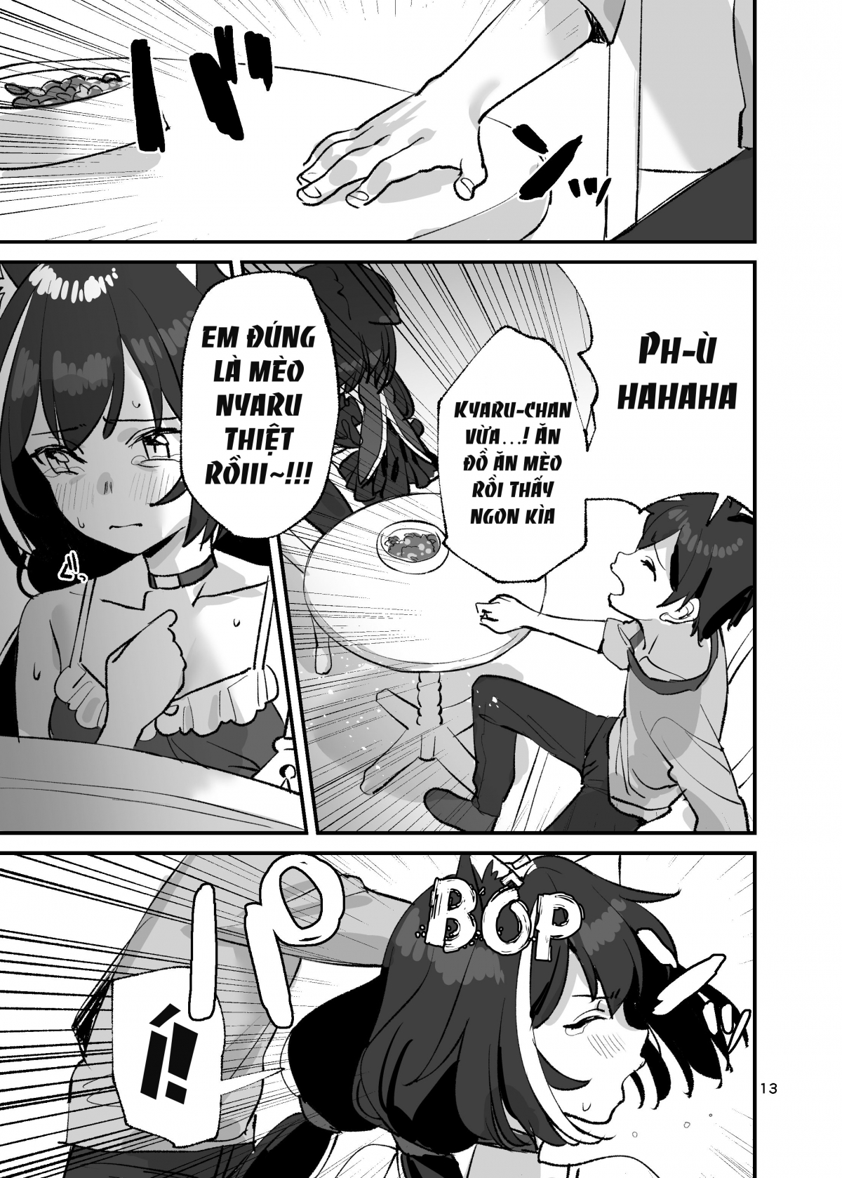 Đọc truyện hentai VÌ EM LÀ KẺ PHẢN BỘI KYARU - CHAN À ! - Chap 2: VÌ EM LÀ KẺ PHẢN BỘI KYARU CHAN À!