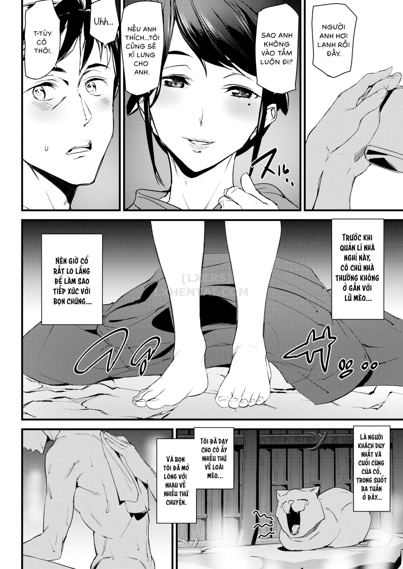 Đọc truyện hentai Gohoushi Zakari - Chap 3 - The Cat Springs Young Matron