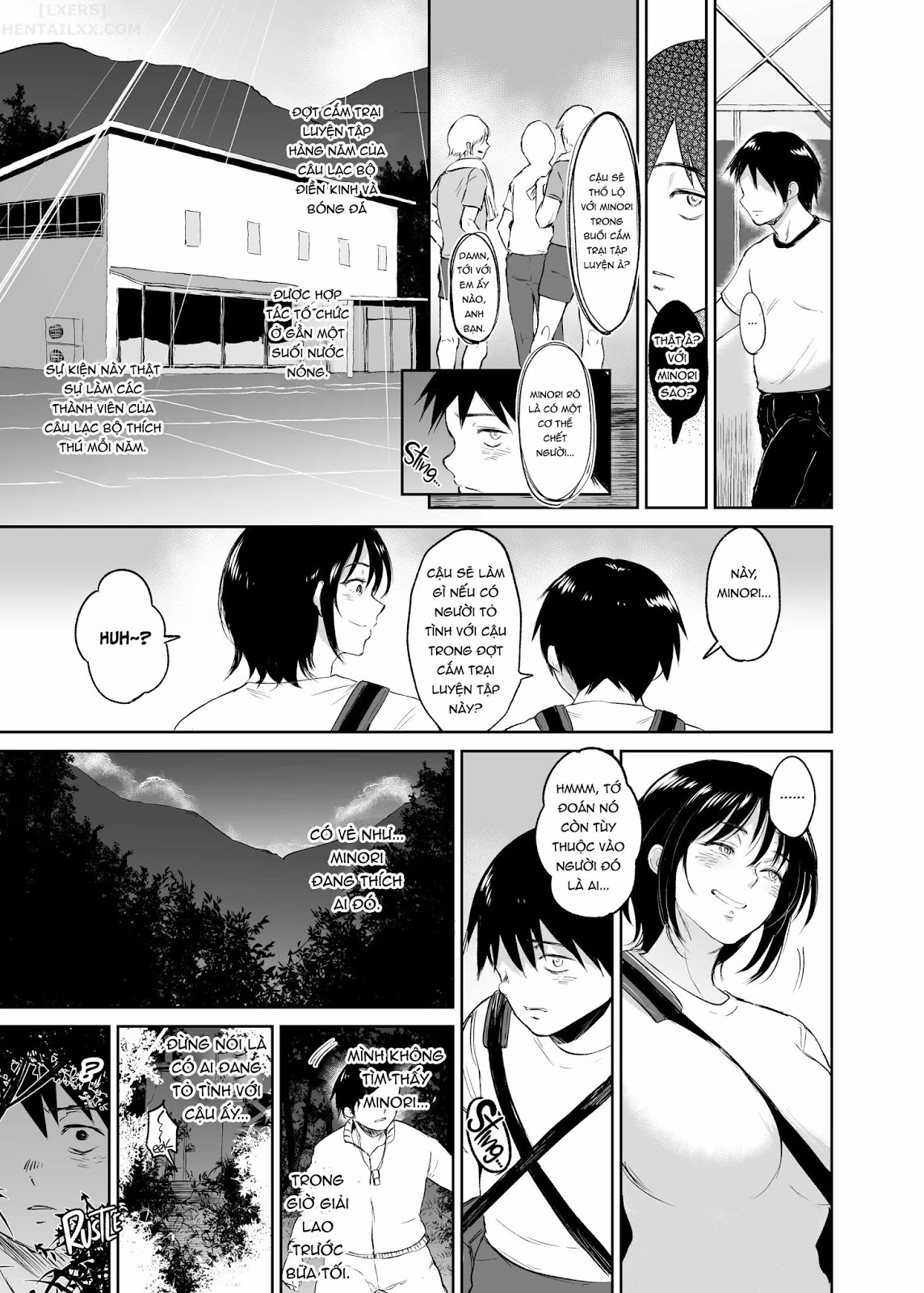 Đọc truyện hentai Asleep at the Training Camp - Chap 1