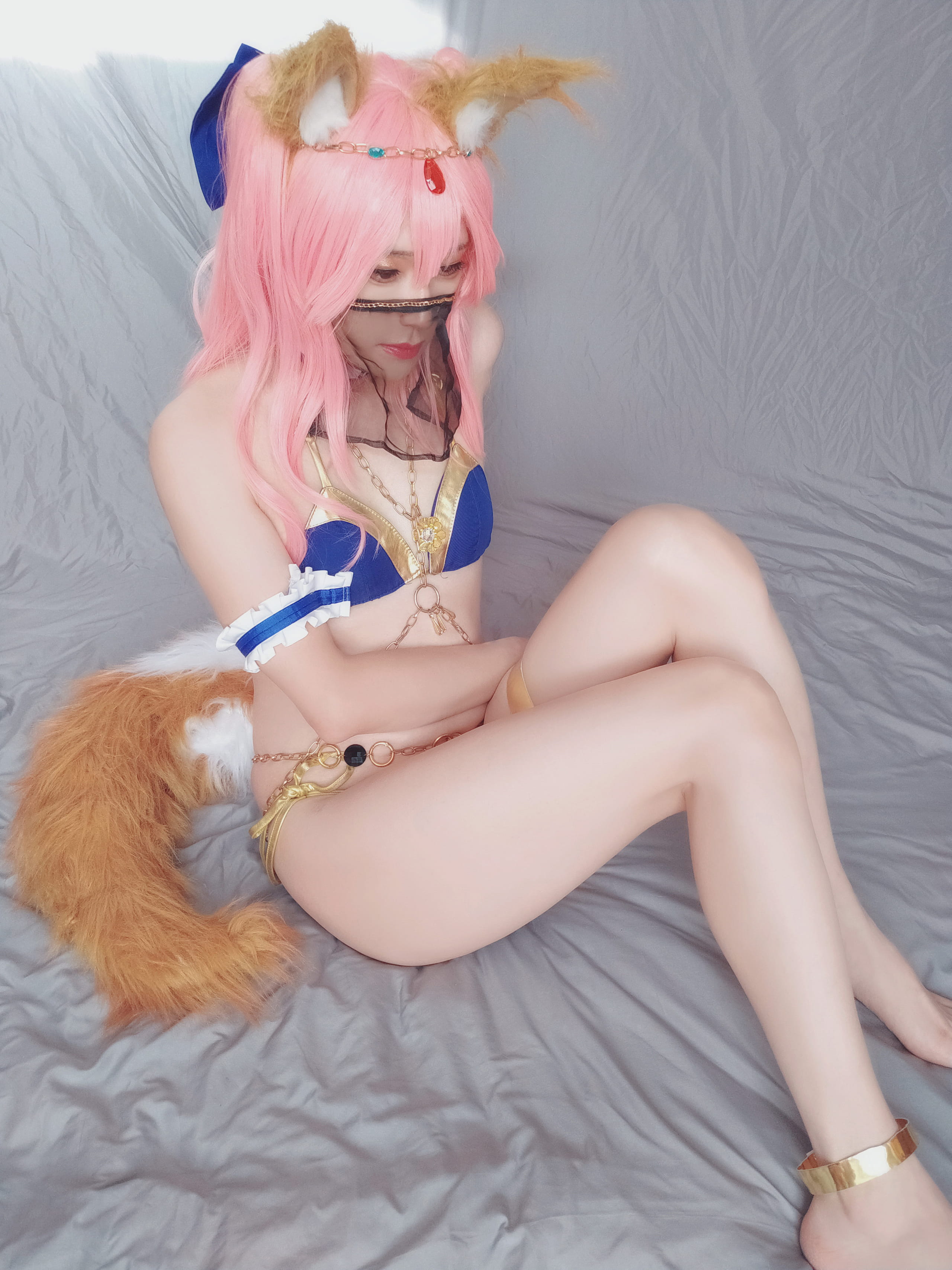Đọc truyện hentai Tuyển tập Albums siêu phẩm Cosplay - Chap 677 - Tamamo no Mae From FGO Bikini Ver