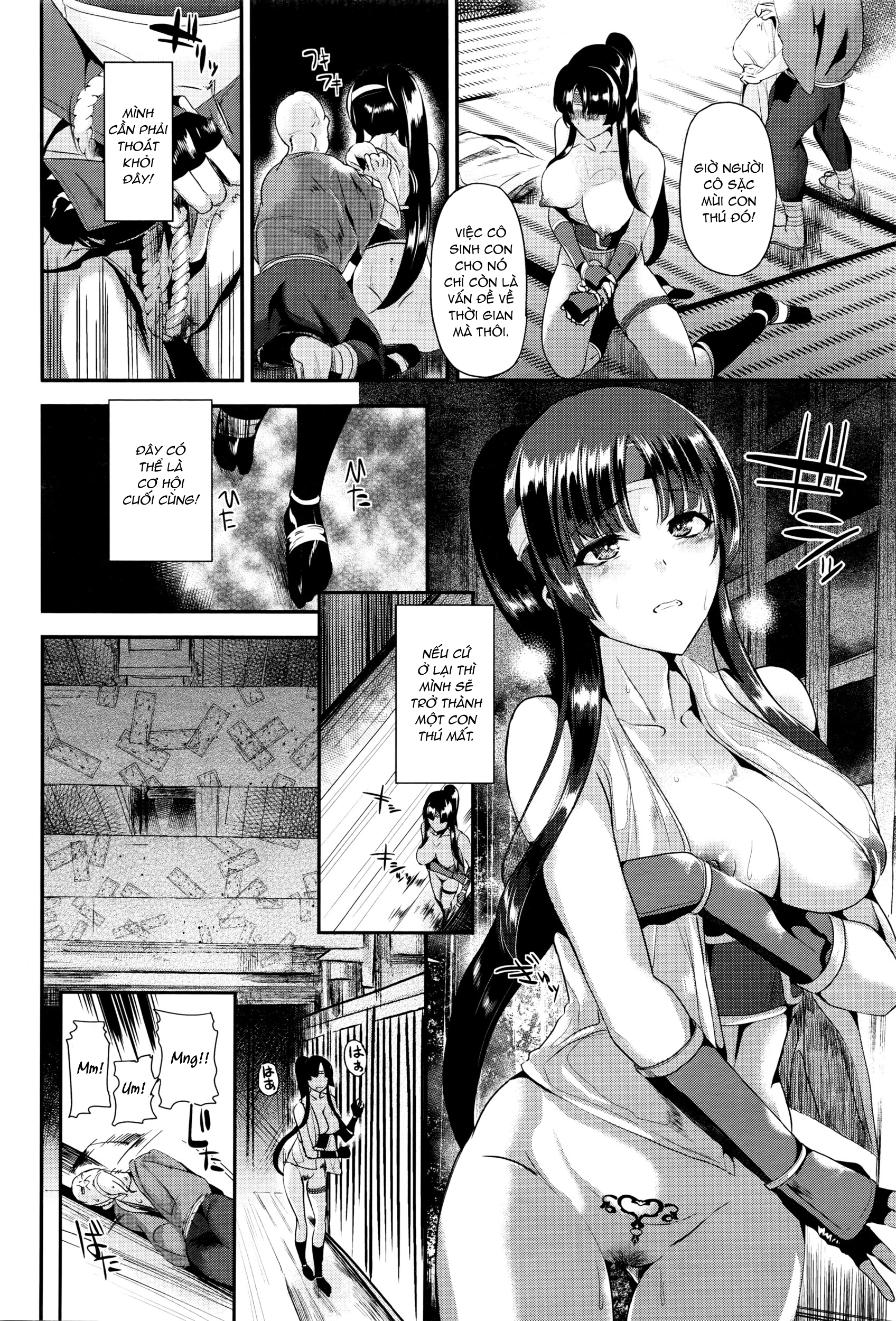 Đọc truyện hentai Torawareta Taimashi Ayane - Oneshot