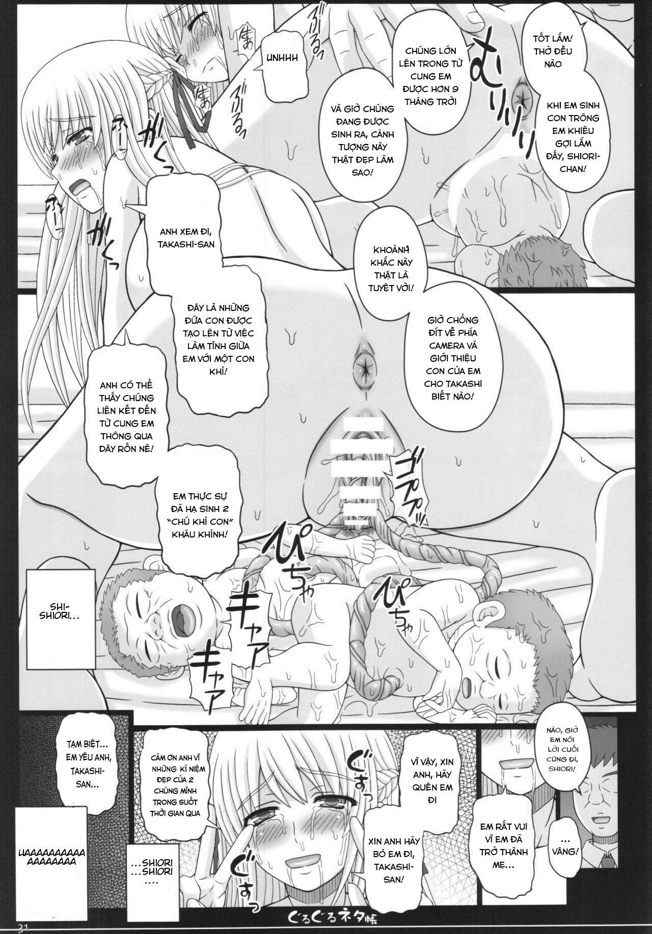 Đọc truyện hentai Shiawase no Katachi no Guruguru Netachou 83R + Paper - Oneshot.