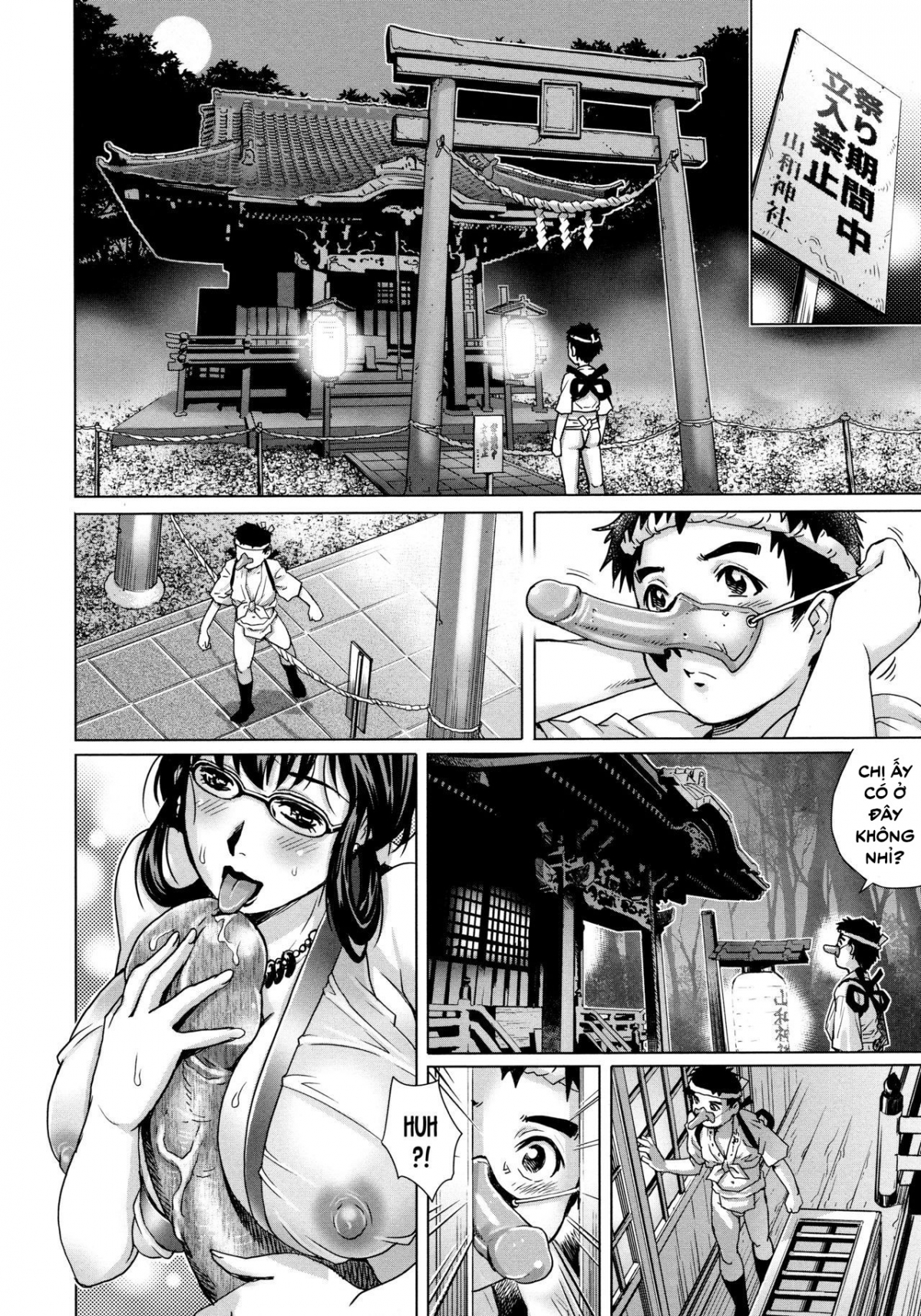 Đọc truyện hentai Nhóc Trai Tân Và Lễ Hội Kì Bí - Oneshot