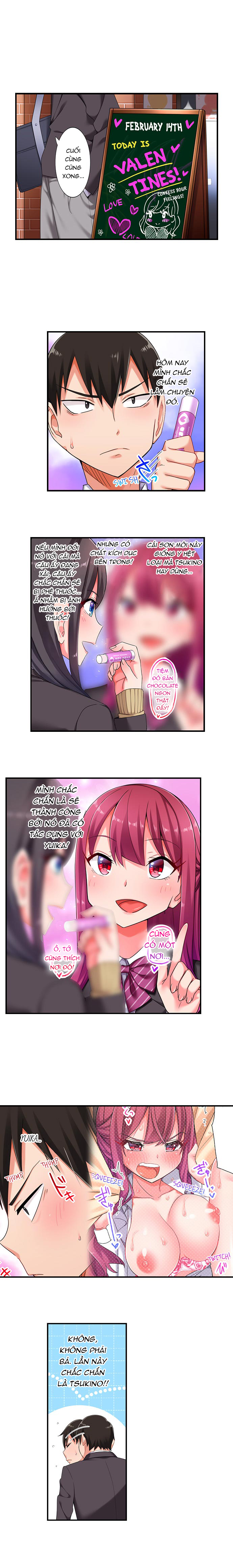 Đọc truyện hentai 360 Aphrodisiac Trap - Chap 7 - Ngày valentine.