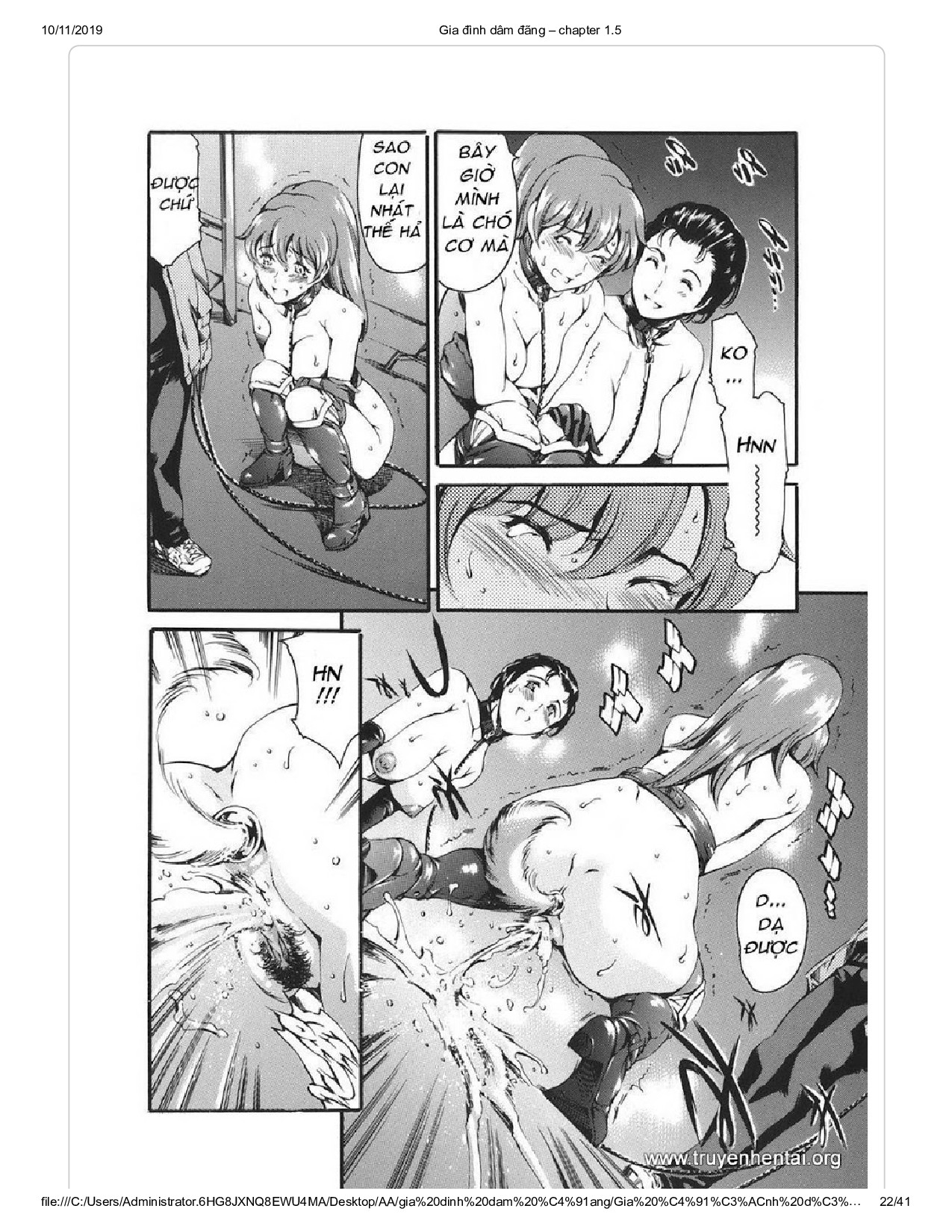 Đọc truyện hentai Katei no Jijou - Chap 2