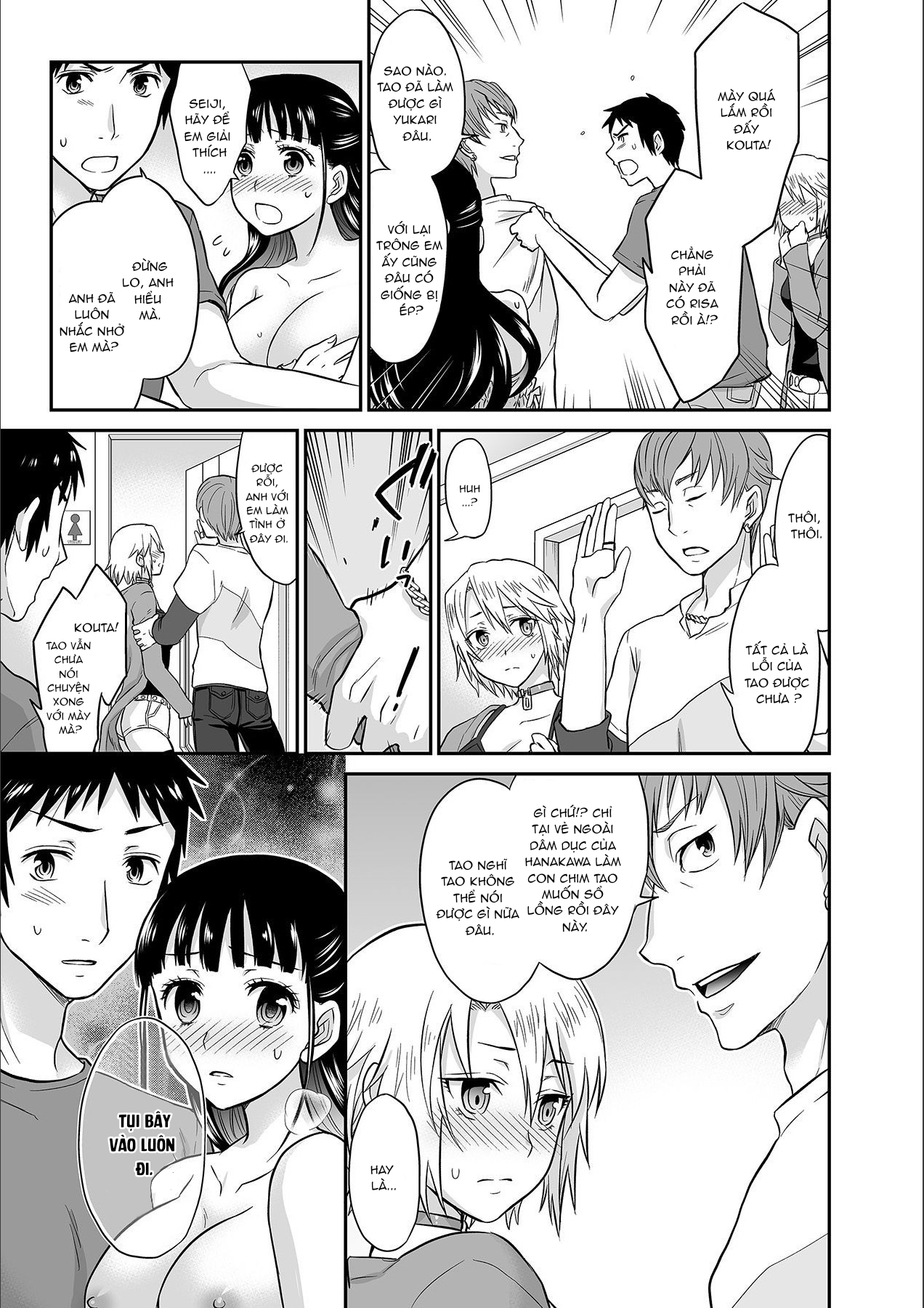 Đọc truyện hentai Anh ta không thể làm em thỏa mãn vậy thì anh có làm được không? - Chap 2