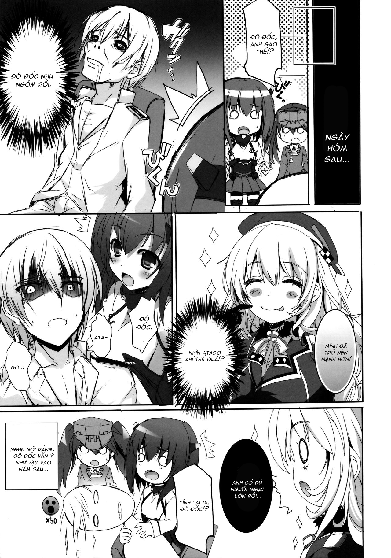Đọc truyện hentai Chiến đấu vì tự do số 3 Bộ sưu tập Kantai KanColle - Oneshot