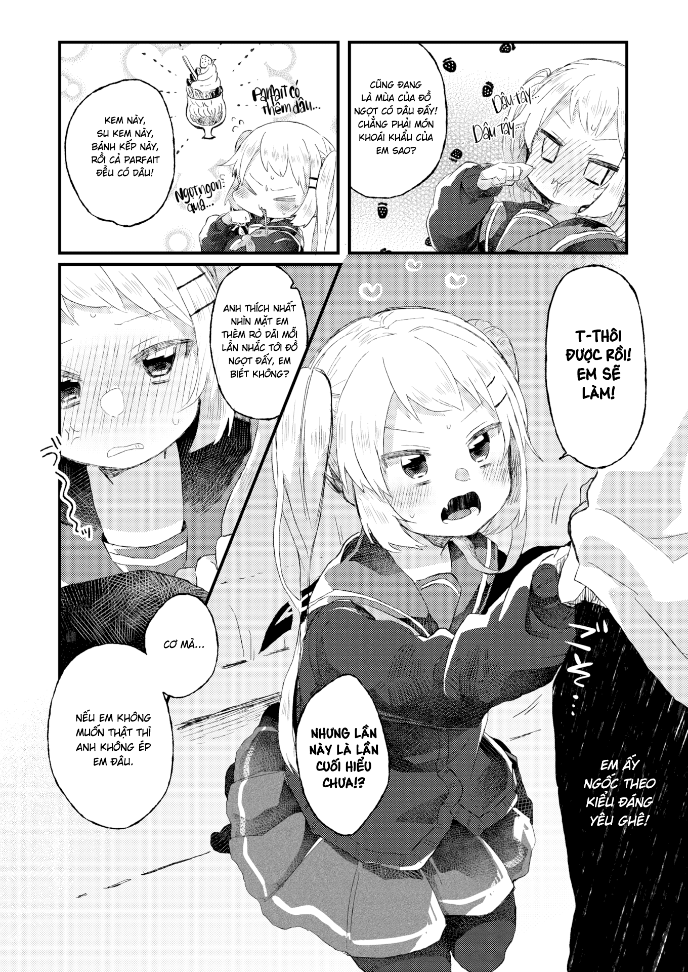 Đọc truyện hentai Ngọt, Đắng và Vô Cùng Ngây Thơ - Oneshot